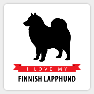 I Love My Finnish Lapphund Sticker